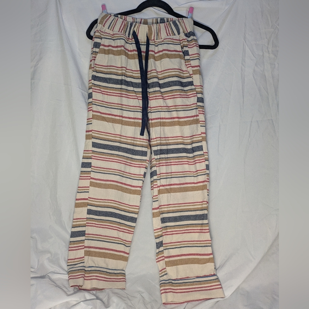 Pendleton Women’s XXS Stripe Lounge Sleep Pajama Pants drawstring Cotton